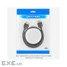 Кабель мультимедійний HDMI M to HDMI M 1.5m 4K60Hz black Vention (AAIBG)