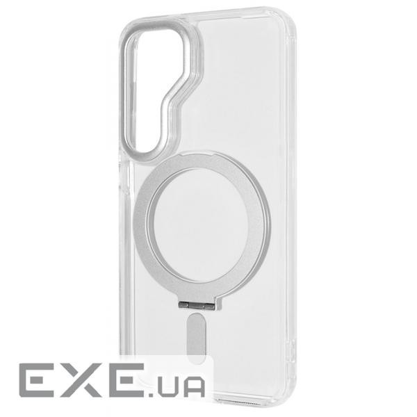 Чохол WAVE Attraction Case with Magnetic Ring Samsung Galaxy S25 white (61236 white)