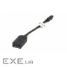 Перехідник mini DisplayPort (Thunderbolt) M — DisplayPort F 0.2m PowerPlant (CA910472)