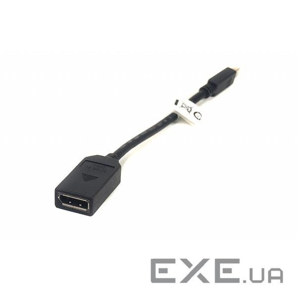 Перехідник mini DisplayPort (Thunderbolt) M — DisplayPort F 0.2m PowerPlant (CA910472)