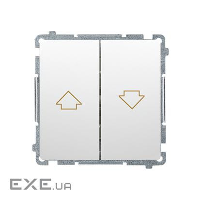 Выключатель роллетный с блокировкой Basic, белый (BMZ1.01/11)