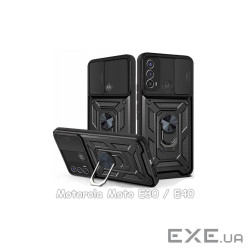 Чохол до мобільного телефона BeCover Military Motorola Moto E30 / E40 Black (708182)