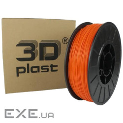 Пластик для 3D-принтера 3Dplast PLA 1.75мм, 0.85кг , orange (3DPLA17508OR)