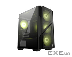Корпус MICROTOWER MATX W/O PSU MAG FORGE M110R AIRFLOW MSI