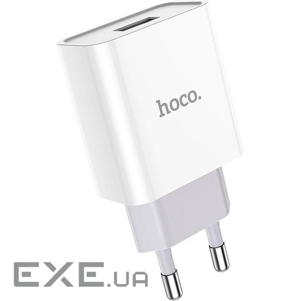 Зарядний пристрій HOCO C81A White (6931474727930)