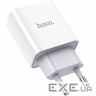 Зарядний пристрій HOCO C81A White (6931474727930)