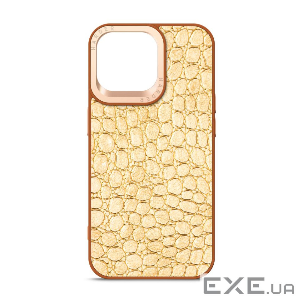 Чохол до мобільного телефона Harder Crocosaur Apple iPhone 14 Pro Max Beige (ARM76727)