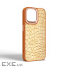 Чохол до мобільного телефона Harder Crocosaur Apple iPhone 14 Pro Max Beige (ARM76727)