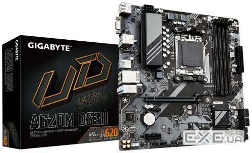 Материнська плата GIGABYTE A620M DS3H