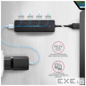 Концентратор AXAGON USB 3.1 to 4xUSB 3.0 black (HUE-C1A)