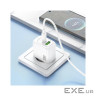 Зарядний пристрій HOCO CS55A 1xUSB-C PD30W + 1xUSB QC3.0 white (6942007631549)