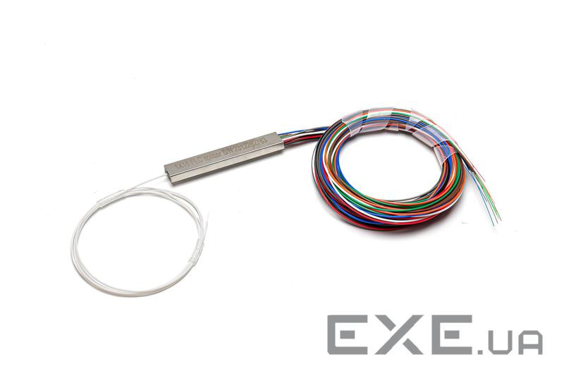 Роздільник оптичний RCI PLC - 1x16 - NC (без конекторів ) (PLC 1x16- 0.9 mm cord (G.652 D))