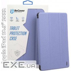 Чохол до планшета BeCover Soft Edge mount Apple Pencil Apple iPad 10.9" 2022/24/11" 2025 Purple (709239)