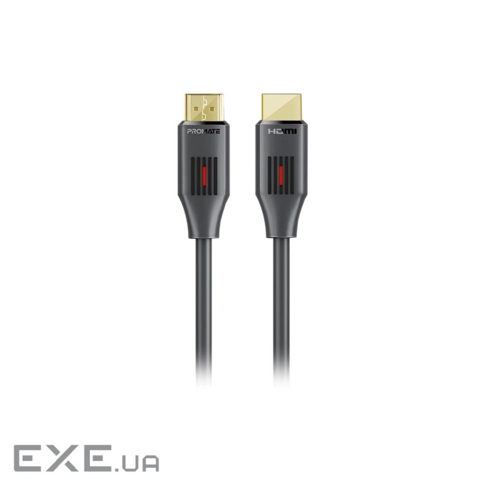 Кабель Promate HDMI - HDMI (M/M), 10 м, Black (prolink4k60-10m)
