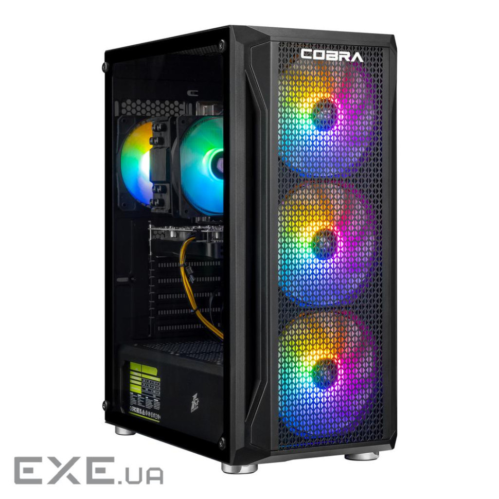 Персональный компьютер COBRA Advanced (A56.32.S10.56.22644), AMD Ryzen 5 5600 / 3.5 - 4.4 ГГц / DDR4