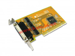 Four-port RS232 expansion card with interface PCI (SER5056AL)
