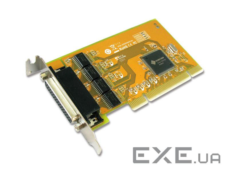 Чотирьохпортовий плата розширення RS232 з інтерфейсом PCI (SER5056AL)