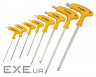 Набір ключів шестигранних TOPEX HEX з Т-подібною ручкою, 9 шт . (35D967)