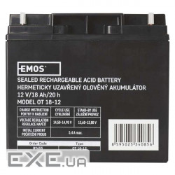 Акумуляторна батарея Emos B9655 (12V 18AH L1)