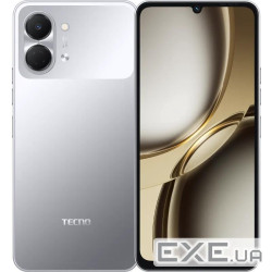 Смартфон Tecno Spark Go 3 (KN3) 4/64GB Titanium Grey (4894947105289), 6.75" (1600х720) IPS / Unisoc