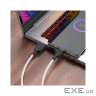 Кабель HOCO X90 Cool Silicone USB-A to Micro-USB 1м White (6931474788436)