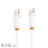 Дата кабель USB-C to USB-C 1.0m 60w white XO (NB-Q302B-CC.white)