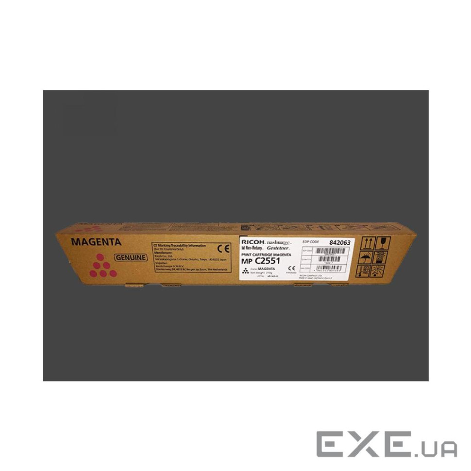 Тонер-картридж Ricoh IMC3500 magenta (842257)