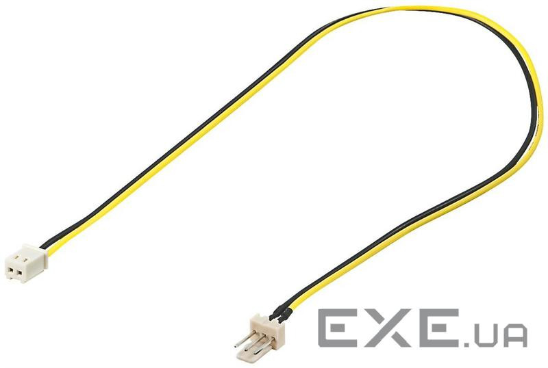 Кабель живлення внутрішній Goobay FanPower 3p-2p M / F 0.3m (75.09.3628)