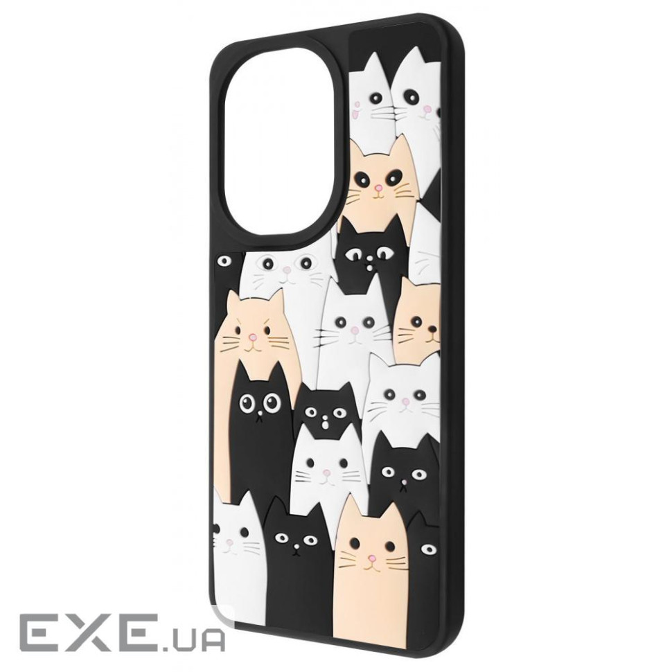 Чехол WAVE Doodle Case Xiaomi Redmi A5/Poco C71 cats (64087 cats)