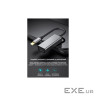 Адаптер Dynamode USB 3.0 Type-C to VGA/Full HD 1080p 60Hz Female, темно-сірий (DM-AD-USB-C-VGA)
