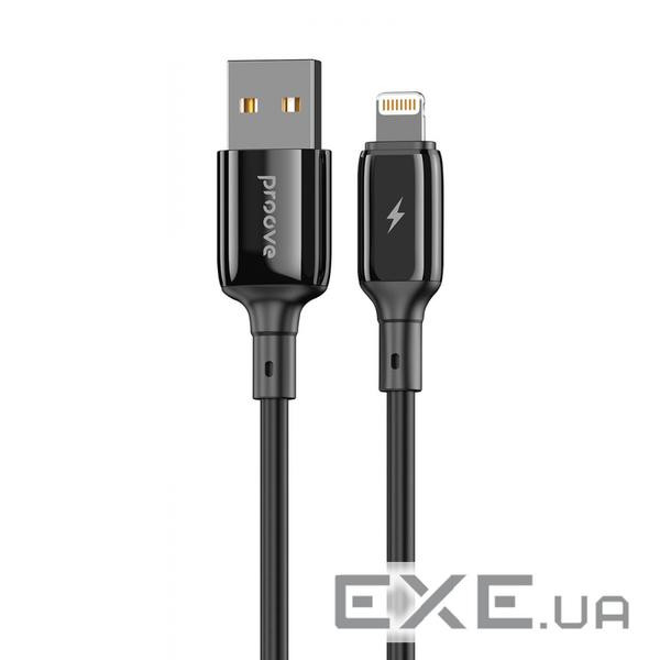 Кабель Proove Flex Metal Lightning 2.4A (1m) black (CCFM20001101)