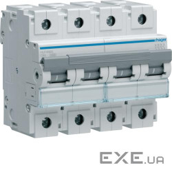 Автоматичний вимикач 4P 10kA C-80A 6M (HLF480S)