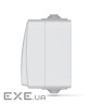 Вимикач Videx BINERA IP65 зовнішній 1кл сірий (VF-BNW11-36125) (VF-BNW11-G)