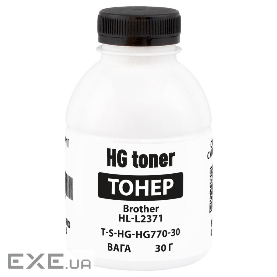 Тонер Brother HL-L2371, 30г black HG (TSM-HG770-30)