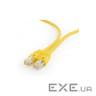 Патч корд PP6U-1M / Y, UTP, категорія. 6, литий, 50u "штекер із засувкою, 1 м, жовтий (PP6U-1M/Y)