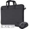 Сумка для ноутбука 16" TRUST Bologna Bag & Mouse Set Black (24988)
