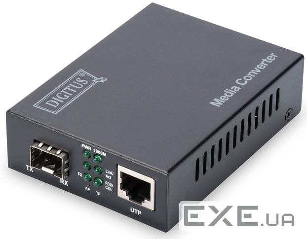 Медіа конвертор DIGITUS Gigabit , RJ45 / SFP (DN-82130) DIGITUS Gigabit , RJ45 / SFP (DN-82130)