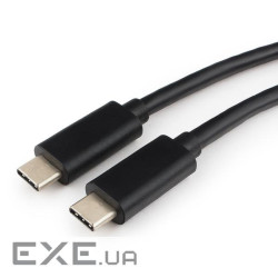 Кабель пристроїв USB Type-C M/M 1.0m,(USB4 Gen3x2) 40Gbps 100W Cu,чорний (78.01.3243-1) (78.01.3243-1)