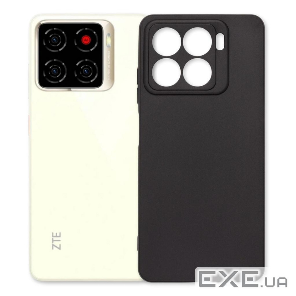 Чохол до мобільного телефона BeCover silicone ZTE Blade A56 Black (714935)