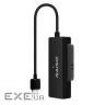 Адаптер Maiwo USB 3.0 to HDD SATA 2,5"/3,5"/5,25"/SSD, PA 2V/2A black (K10435A)