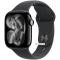Смарт-годинник Apple Watch Series 11 GPS 42mm Jet Black Aluminium Case with Black Sport (MEQT4RK/A)