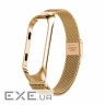 Ремінець BeCover Metal для Xiaomi Mi Smart Band 8 Gold (709359)