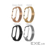 Ремінець BeCover Metal для Xiaomi Mi Smart Band 8 Gold (709359)