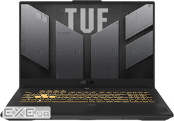Ноутбук 17" Asus TUF Gaming F17 FX707VJ-HX079 Mecha Gray, 17.3" (1920x1080, IPS, 144 Гц), Intel Core