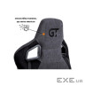 Крісло ігрове GT Racer X-8005 Dark Gray/Black Suede