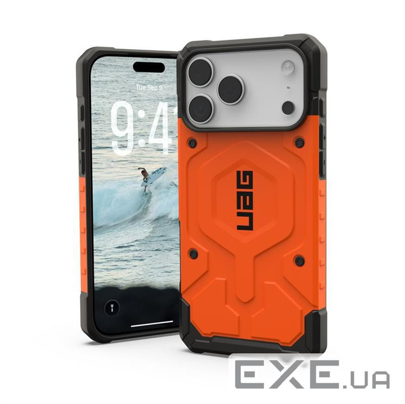Чохол UAG для iPhone 17 Pro Max, Pathfinder MagSafe, Orange (114549119797)