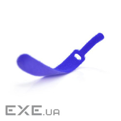 Стяжки на липучці 12 * 80мм, сині, ціна за штуку (30052) (30052)