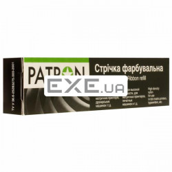 Стрічка до принтерів 13мм х 12м (П.М.) Patron (PN-12.7-12RTB) (001423)