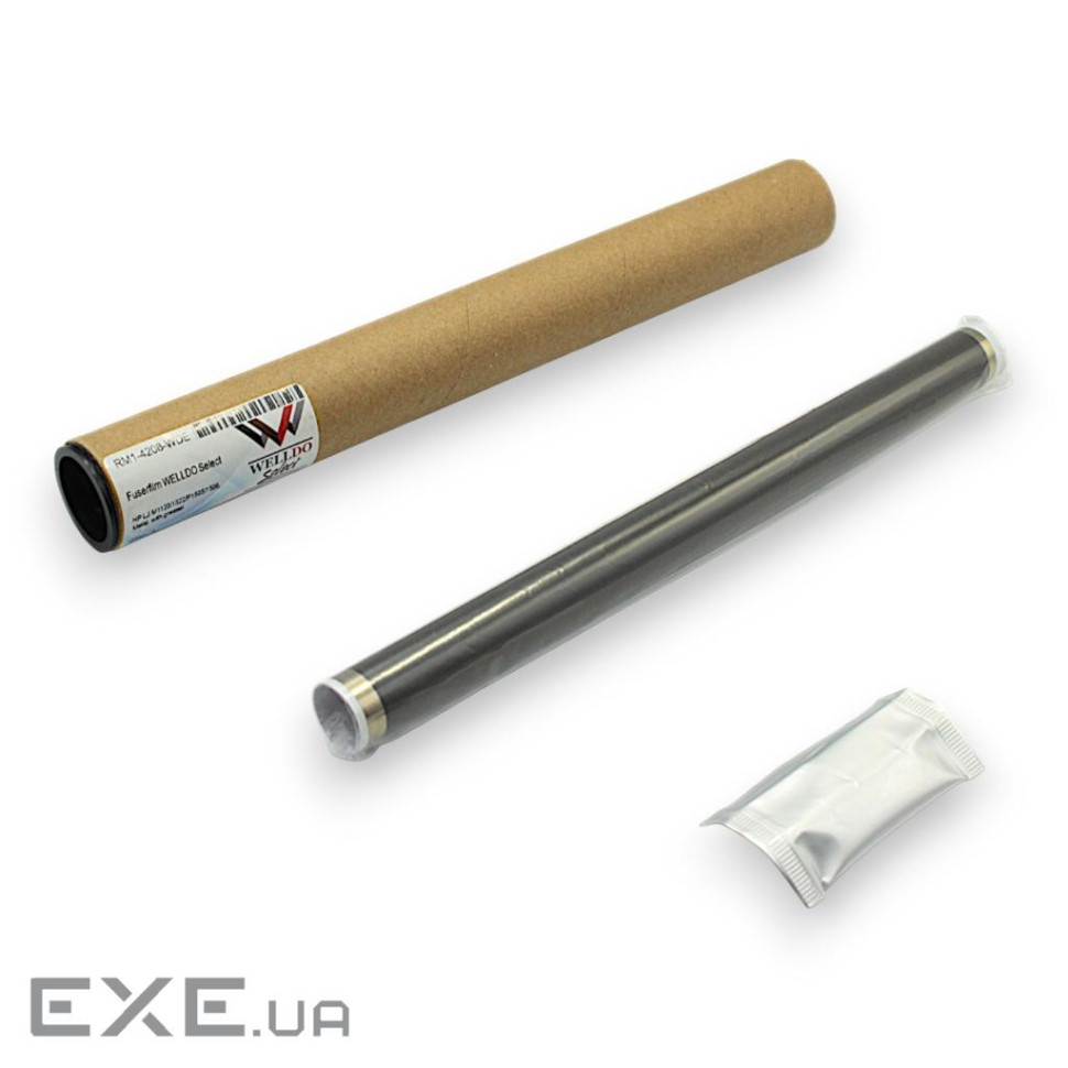 Термоплівка HP LJ M1120/1522/P1505/1506, Metal, with grease Welldo (RM1-4208-WDE)