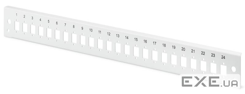 Фронтальна панель Digitus патч-панелі 24x LC Duplex, SC Simplex, E2000 Simplex 1U, qui (DN-96207-QL)